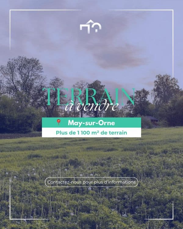 Terrain à vendre May-sur-Orne — photo 1 sur 1